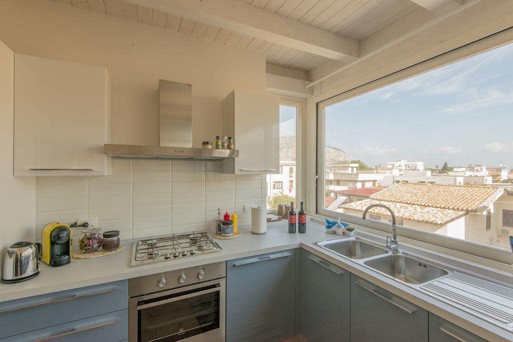 Apartament La Terrazza Del Baglio Mondello Zewnętrze zdjęcie