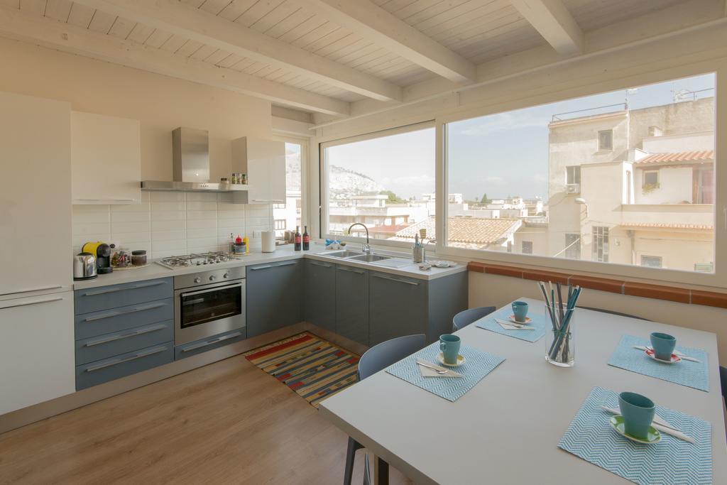 Apartament La Terrazza Del Baglio Mondello Zewnętrze zdjęcie